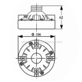 80W Siren Speaker Driver Unit For Vehicle Alarm